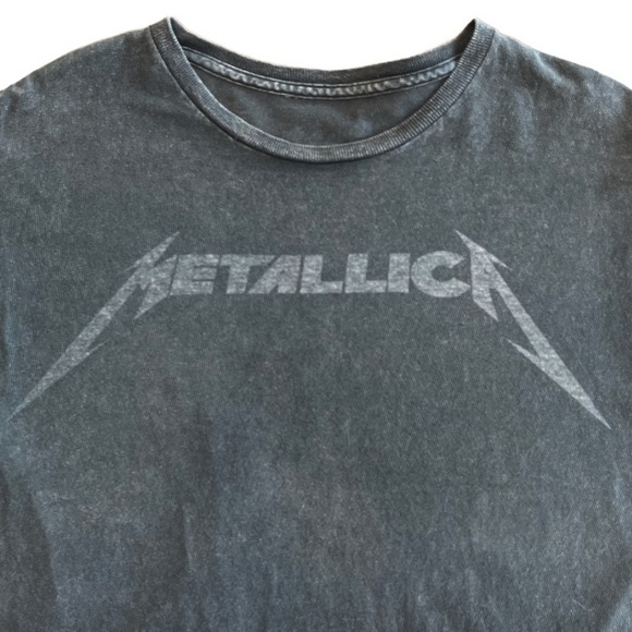 Metallica Vintage T-shirt Distressed Grunge Metallica Rock Band Concert Tee - Picture 6 of 15